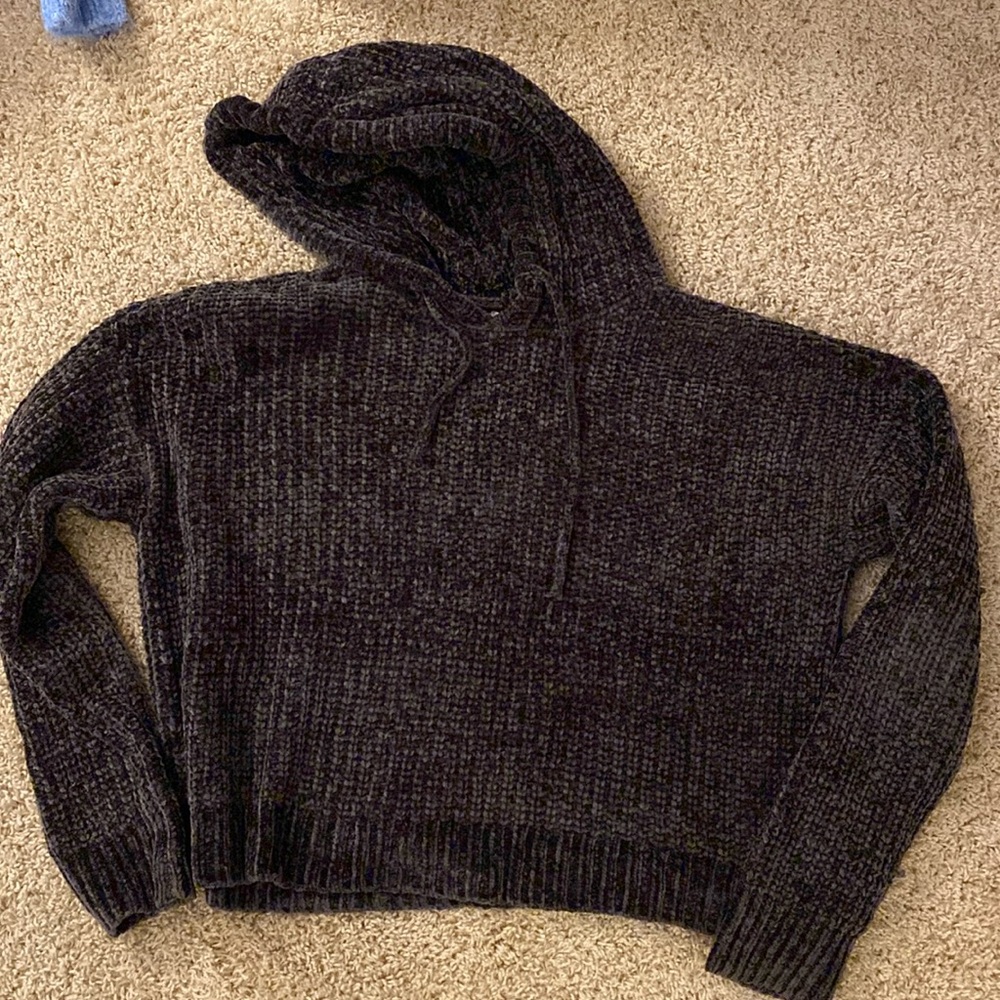 SO Black Sweater Hoodie